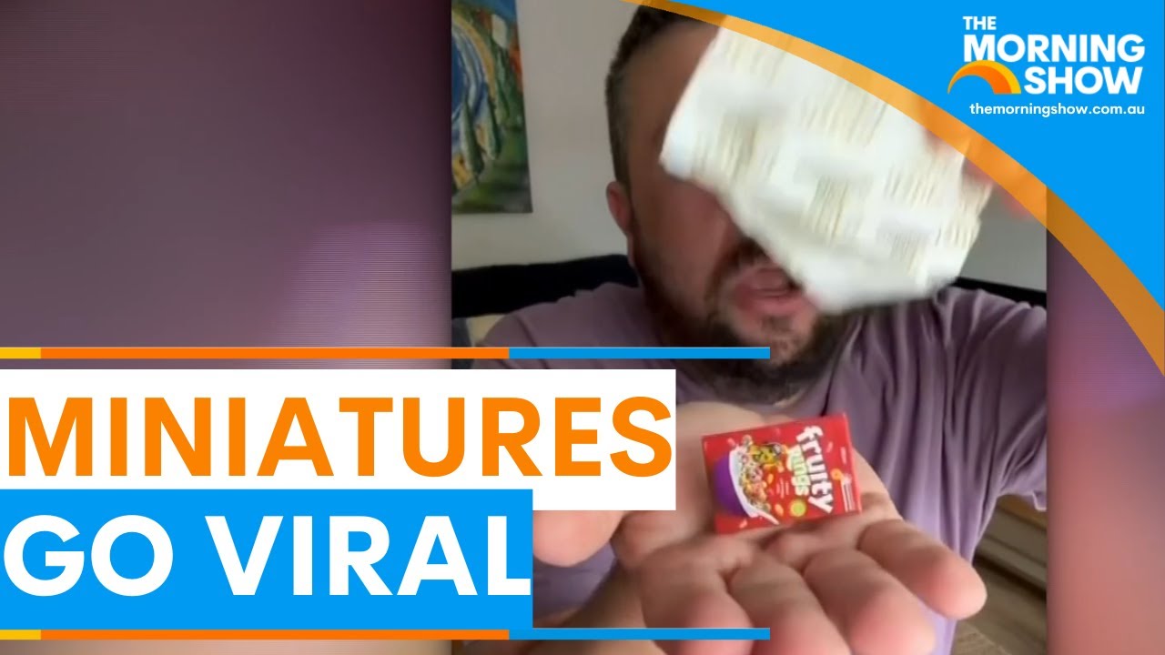 Christian Hull's tiny obsession goes viral | The Morning Show