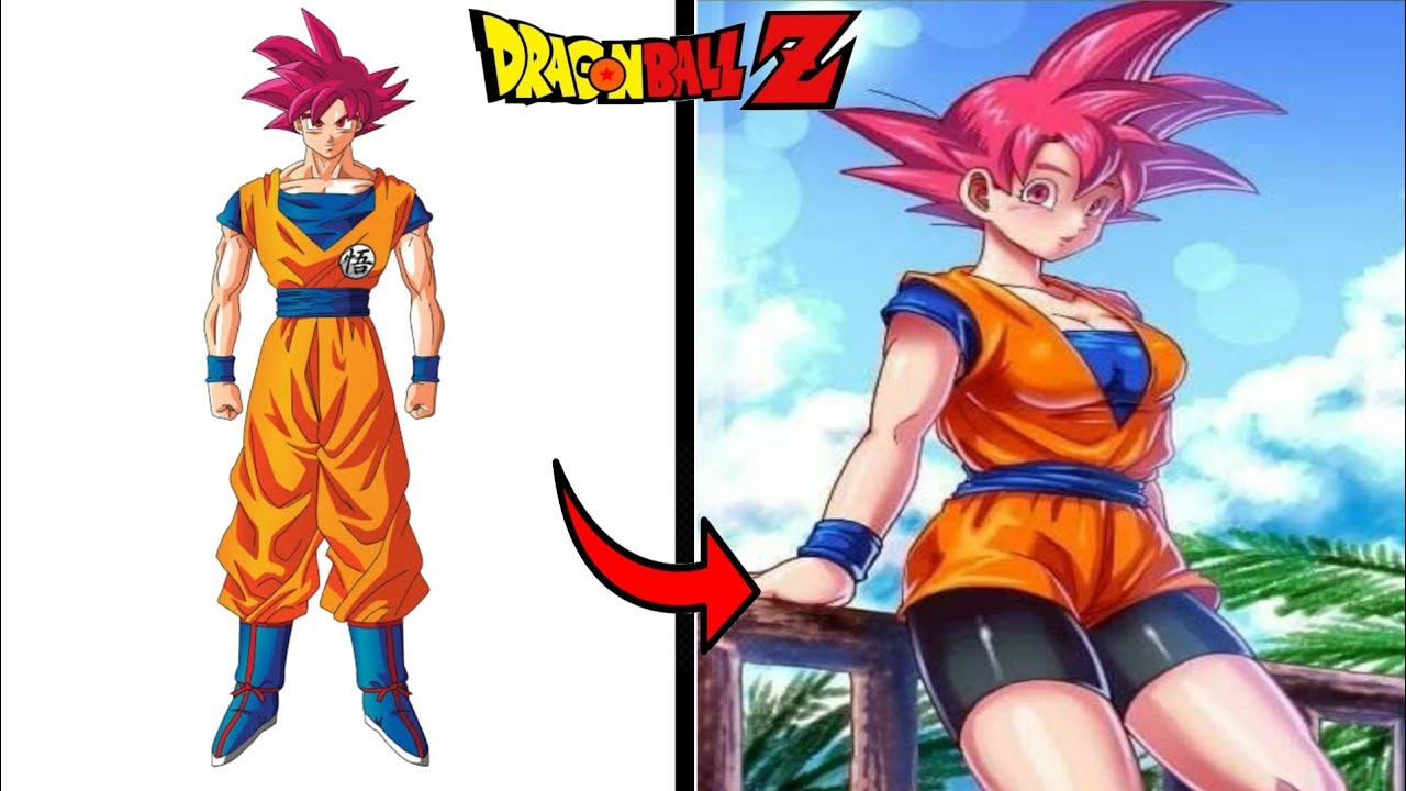 Dragon ball z gender swap