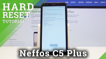 How to Perform Factory Reset in TP-LINK Neffos C5 Plus - Erase Data via Setting Menu