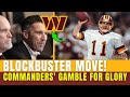 🏈HISTORIC SIGNING! VETERAN EYES THIRD SUPER BOWL 💸| Commanders News Today