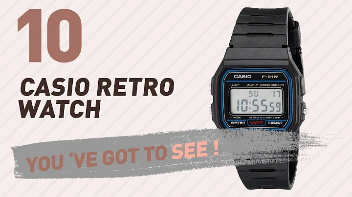 Casio Retro Watch Top 10 // New & Popular 2017