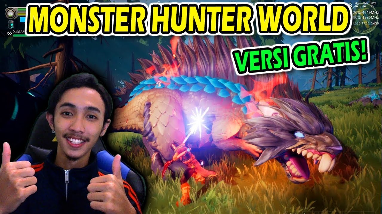 dauntless pc Update MONSTER HUNTER WORLD VERSI GRATISAN NI - DAUNTLESS GAMEPLAY