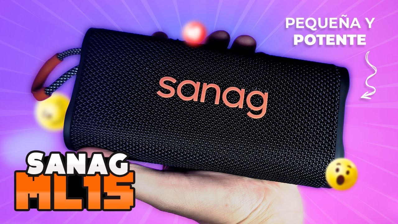 🔊 SANAG M15 - ¡Pequeña, potente y resistente al agua! 💧🔥 ¿Será la mejor ...