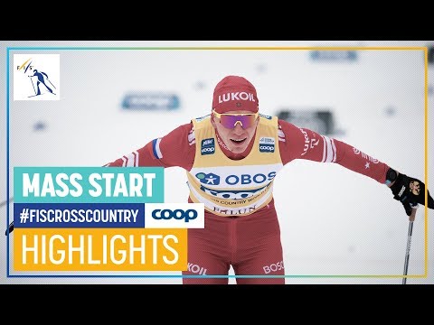 Bolshunov edged out Roethe | Men's Mass Start | Falun| FIS Cross Country