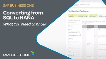 Converting to SAP Business One HANA from SQL | What You Need to Know