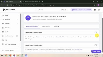 How To Optimize Images in Hostinger