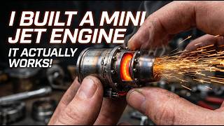 I Built a Mini Jet Engine ✈️🔥 #minijet #engine #miniature #jethalal #diy