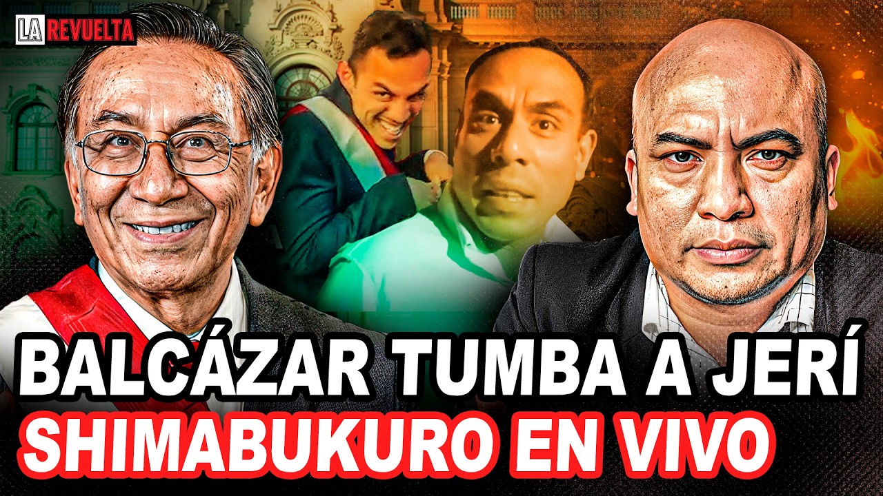 BALCÁZAR ELIMINA “A TODA MÁQUINA” DE JOSÉ JERI | HENRY SHIMABUKURO EN VIVO #LaRevuelta