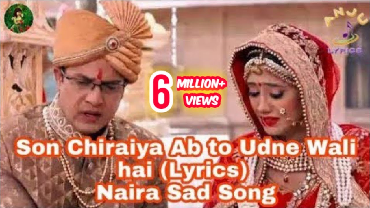 Son Chiraiya Ab to Udne Wali hai Lyrics Naira Sad Full Sad Song  Ye Rista Kya Kahlata Hai Song