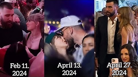 Taylor Swift and Travis Kelce