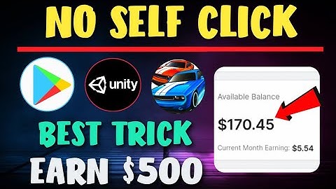 Best App To Earn $500 Easily With Unity Ads #UnityAds #Admob #FacebookAds #StartApp #Appnext #Vungle