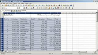 CAT 10 Spreadsheets   20 Sorting and Filtering