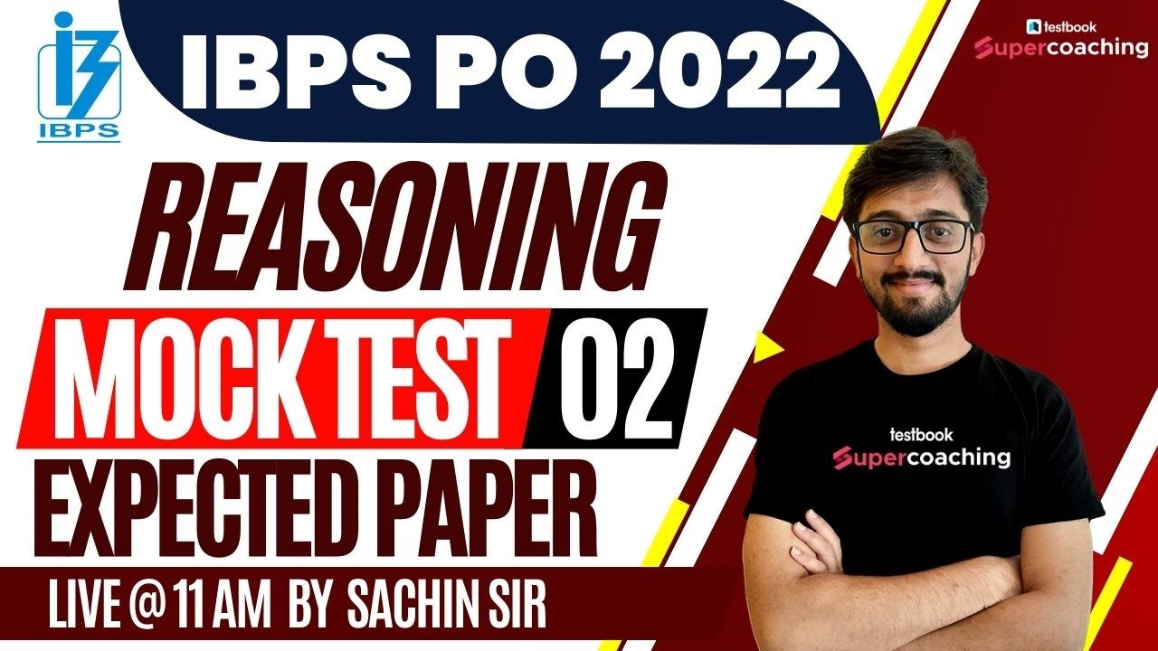 IBPS PO Reasoning Mock Test | Reasoning Expected Paper For IBPS PO 2022 ...