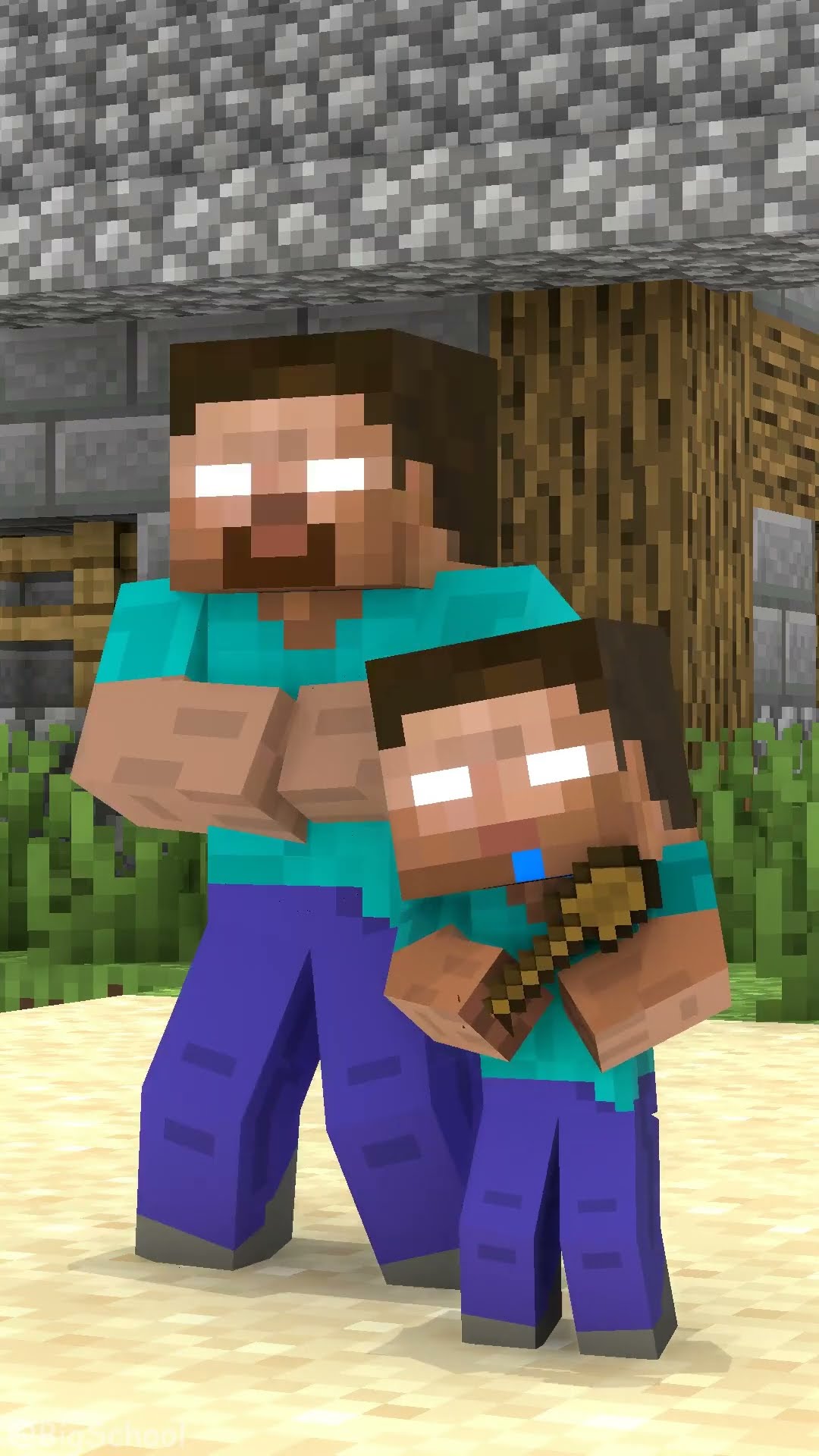 Skibidi bullies Herobrine and the ending ?