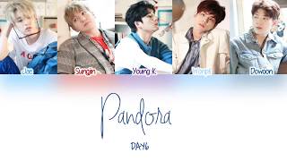 DAY6 (데이식스) - Pandora (Unreleased Song) [Color Coded | Han/Rom/Eng Lyrics] chords