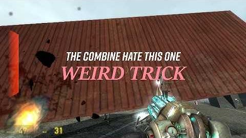 The Only Weapon I Need in HL2 is this Shipping Container