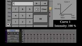 Korg PA3x Tutorial-Sequencer Mode-Velocity-Intensity ( Advanced Mode)