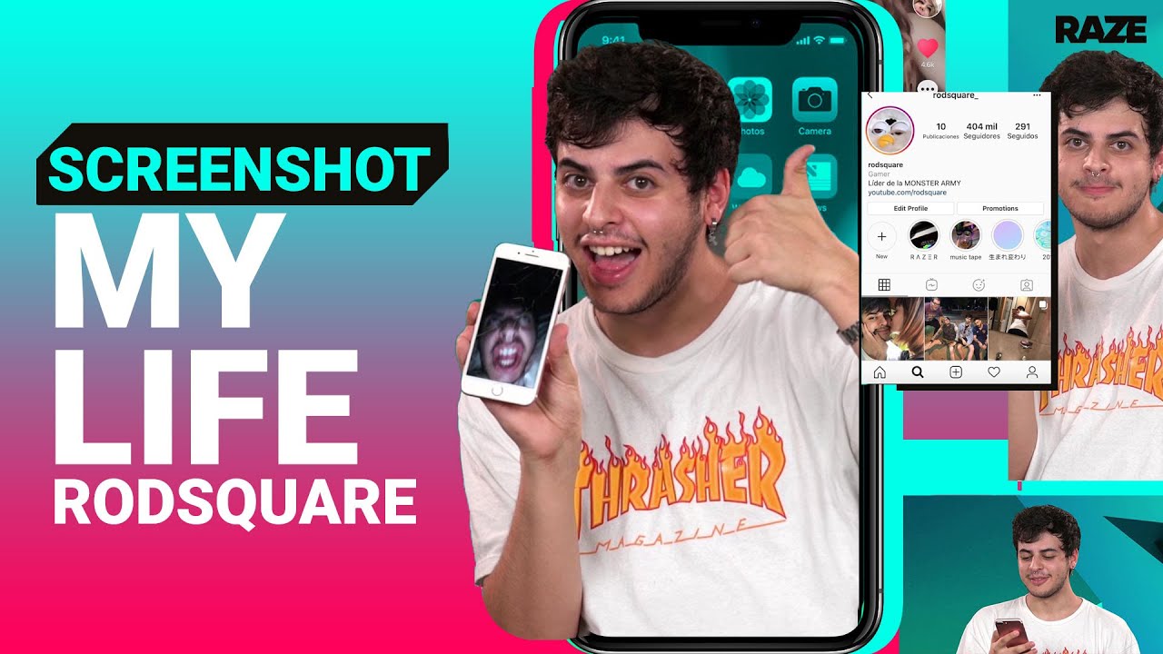 Nos metimos en el celular de Rodsquare 🙀🤭 | Screenshot my life