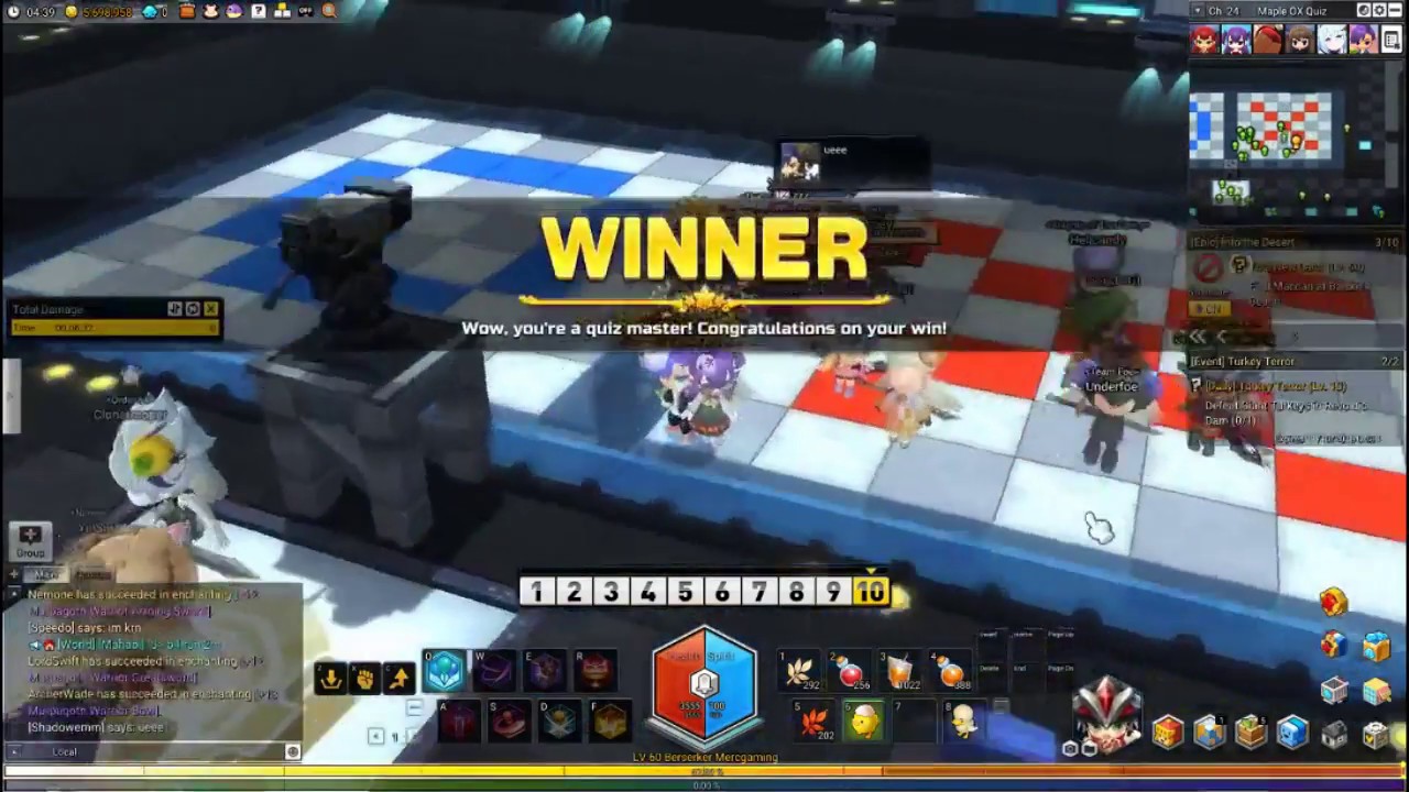 MapleStory 2 - OX Quiz