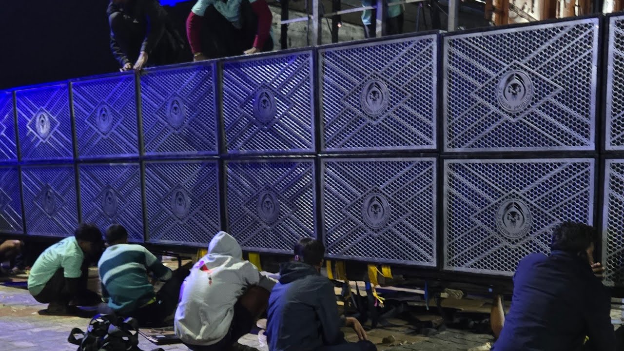 Dj sarzan  production loading start moto mela Bhadrak Odisha