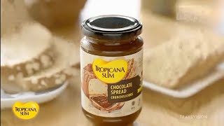 TVC Iklan Tropicana Slim Chocolate Spread CrunchyLicious (November 2021) | TRANS7 HD