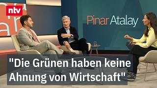 Kulturkampf Grüner Banaszak und Autor Poschard debattieren hitzig bei Pinar Atalay | ntv Talk