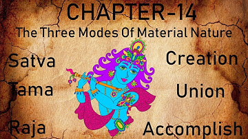 Bhagavad Gita-Chapter 14: The Three Modes Of Material Nature