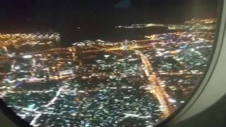 Emirates A380-800 (A6-EOH), Night Landing at Jeddah King Abdulaziz Int'l Airport