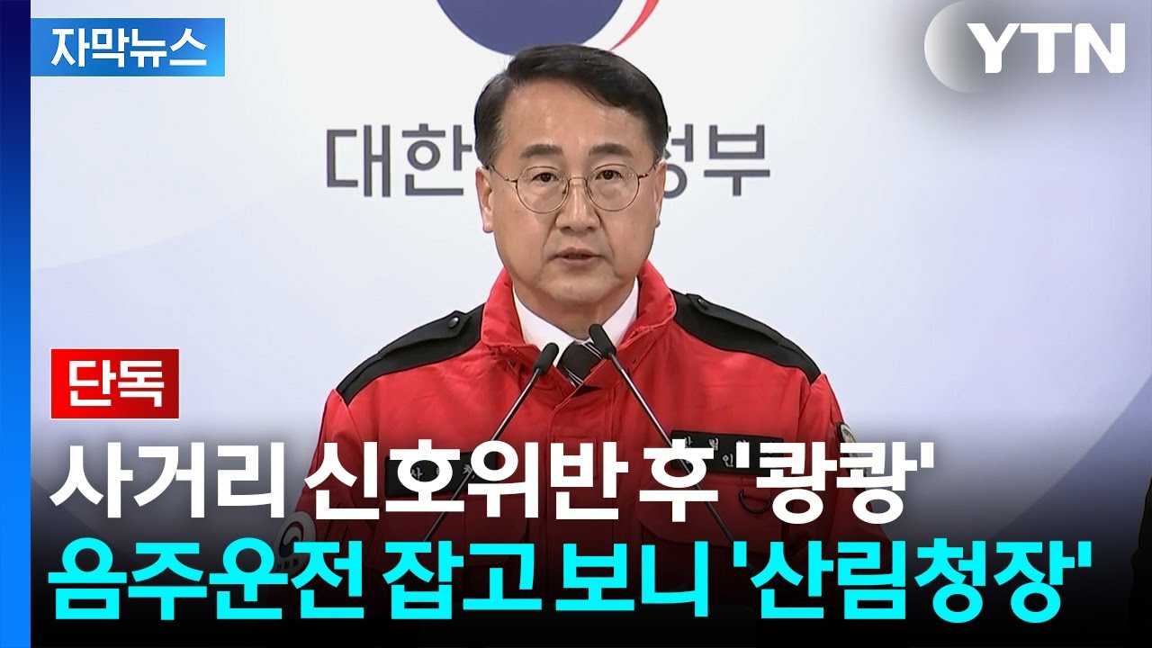 YTN 자막뉴스 화면: 김인호 산림청장 직권면직 관련