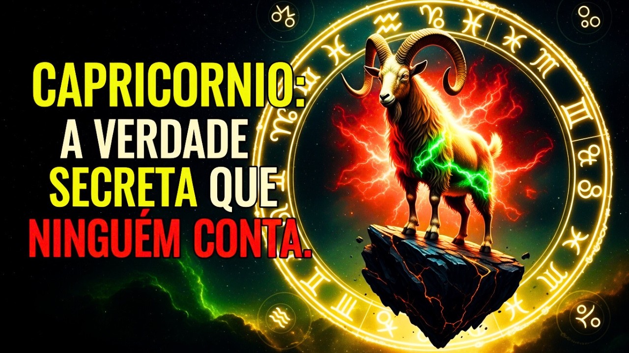 Capricórnio - O Signo Mais SUBESTIMADO (E Vou Te Provar Por Quê)