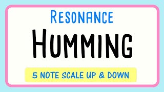 Humming Vocal Warm Up - Improve Pitch and Resonance - Female Voice