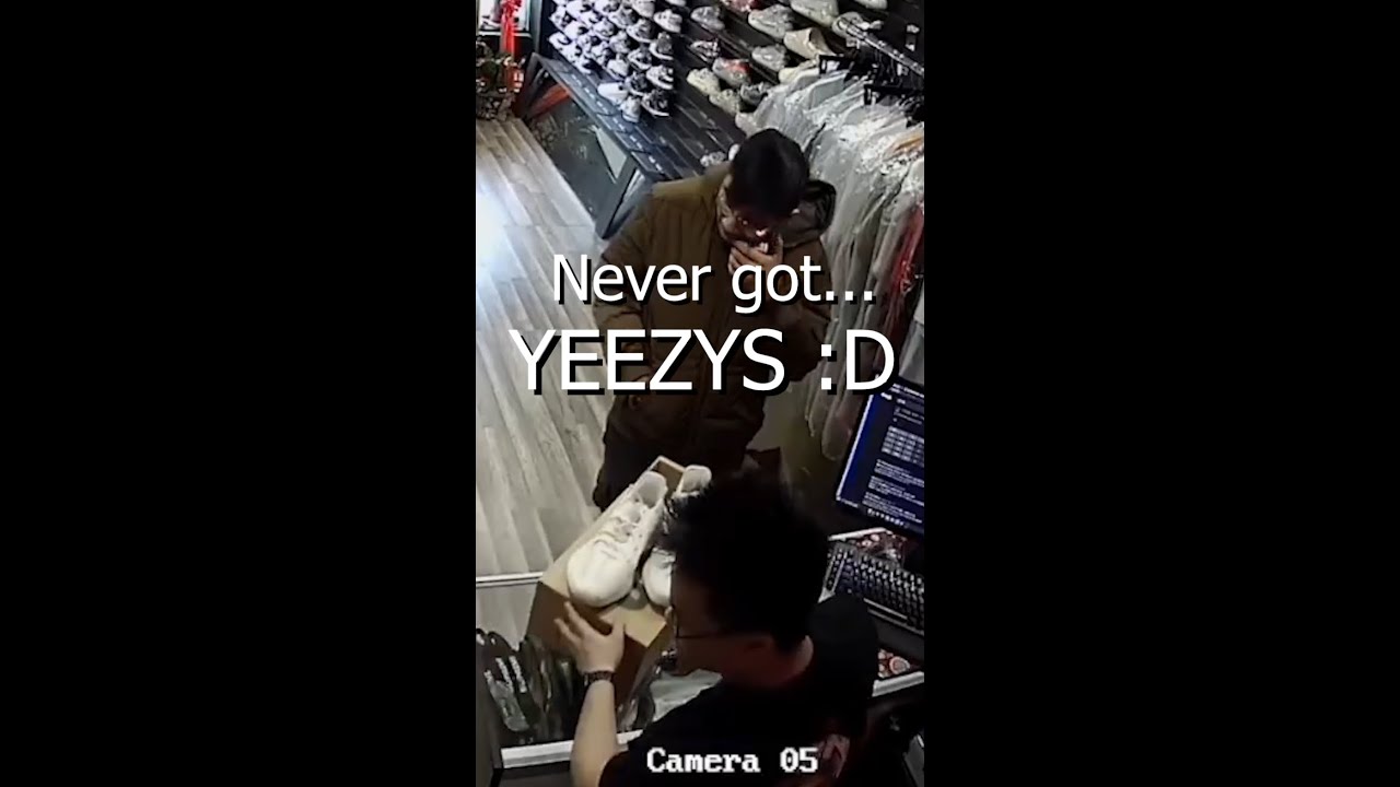 Bro buys FIRST PAIR of YEEZYS! 