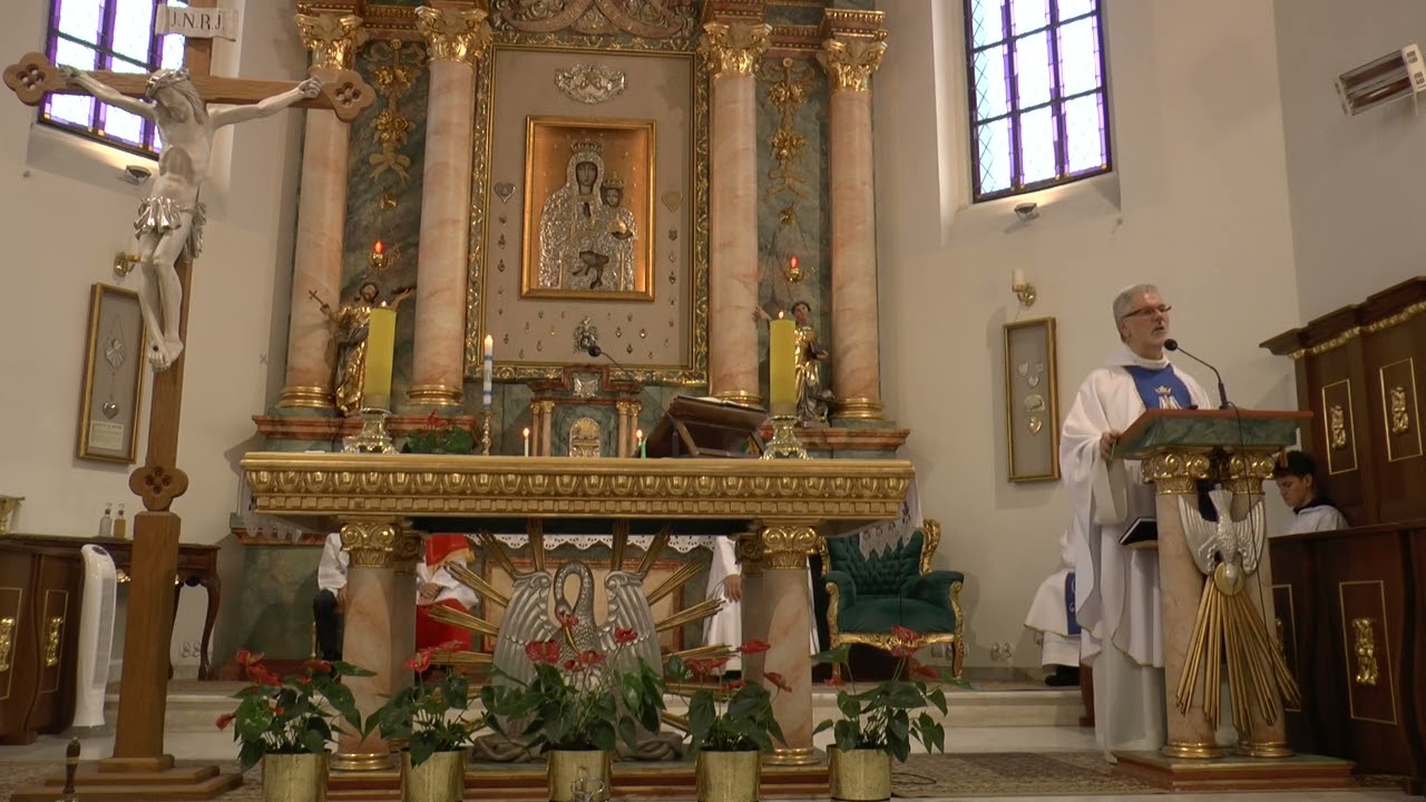 Przekazanie płaszcza Matki Bożej z Guadalupe - kazanie - ks.  Andrzej Panasiuk