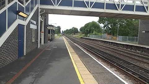 Here is the class 159 in West Byfleet