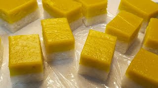 kuih serimuka durian sukatan cawan yang sangat sedap