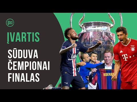 Video: Kas žais M. UEFA Čempionų Lygos Pusfinalyje