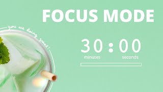 5.5-hour Aesthetic Pomodoro Timer - 30/10 with Lofi Jazz Music
