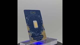 PAMP Sussie Aquarius 0.5 g gold bar