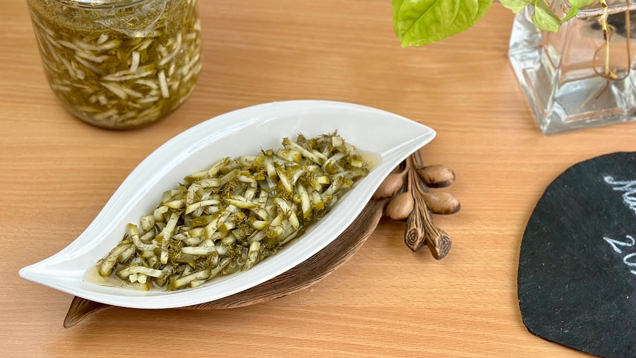 ئاسانترین ترشیات/چۆنیەتی دروستکردنی ترشیاتی خەیار و شویت