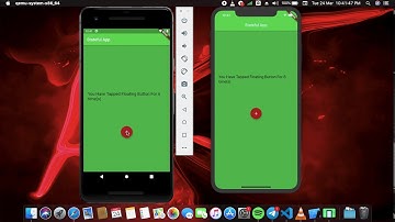 Demo of Flutter App with Stateful widget and floating action button -Github Repo_Beginners