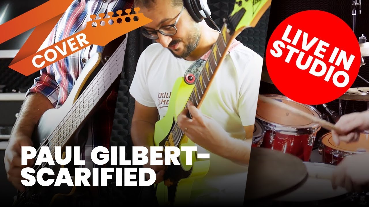 Paul Gilbert - Scarified Cover (Live in Studio)