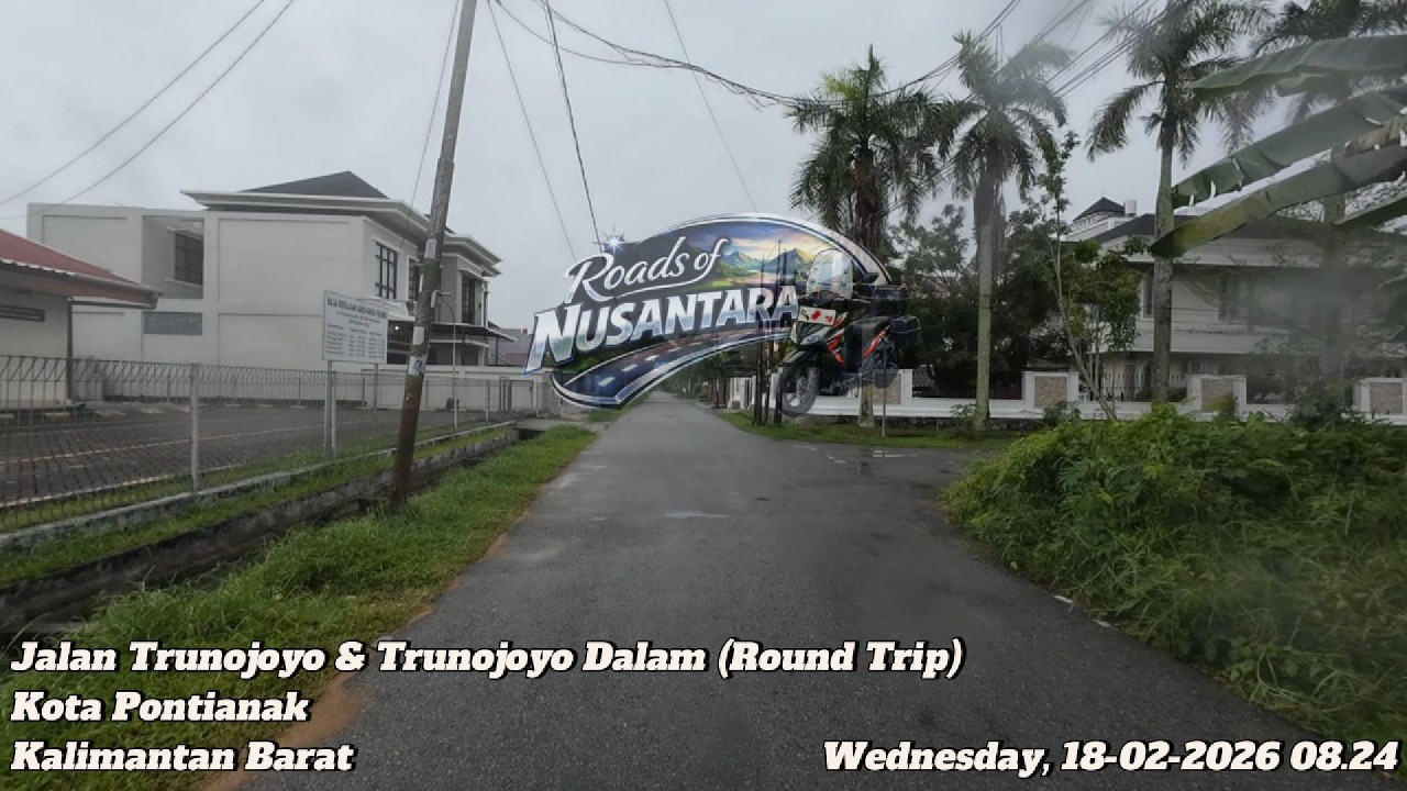 Morning Drive RT – Jl. Trunojoyo & Trunojoyo Dalam, Pontianak, Kalbar | 18-02-2026 08.24