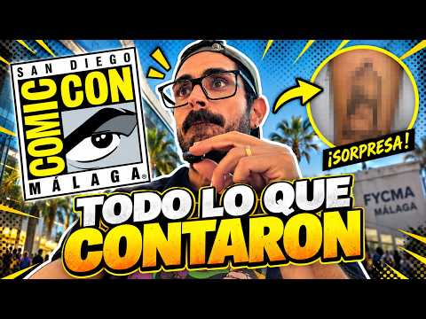 Os cuento cosas de SAN DIEGO COMIC CON MÁLAGA (y al final del video, UNA SORPRESA 😱)