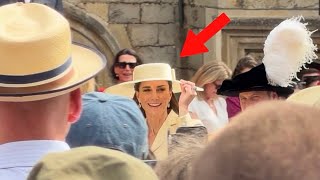 Princess Catherine Receives Huge Cheers at Garter Day 2026 in Windsor Castle | Full Video