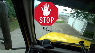 Don’t follow google maps driving a BIG truck. Estes P&D Driver