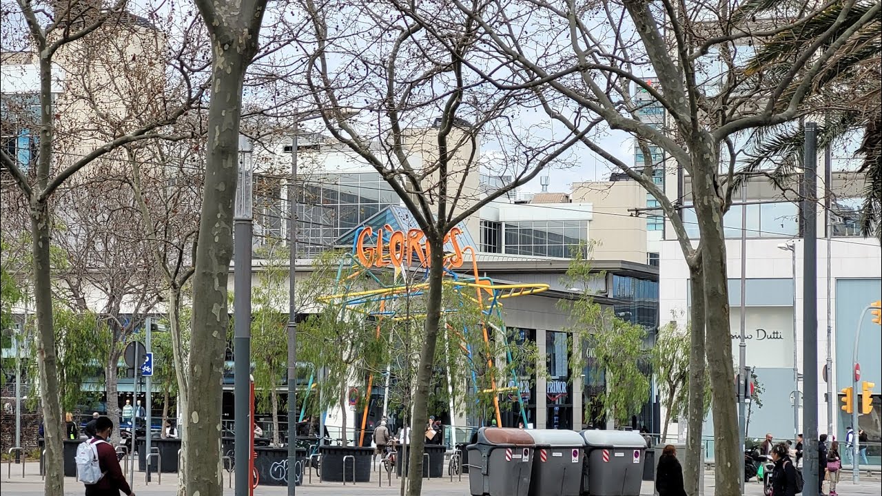 Westfield Glories Shopping Mall - Walking Barcelona - 03/2022