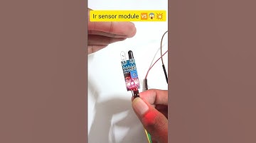 |गजब 😍✨ infrared light|amazing science experiment with ir sensor module👀💥😇|#shorts