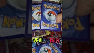 Comment reconnaître une fausse carte pokemon?