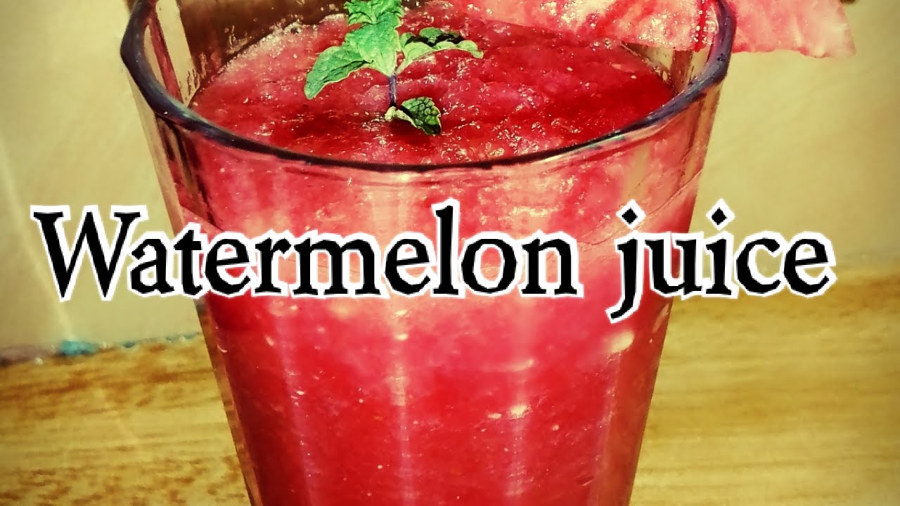 How to make watermelon juice || Homemade juice || তরমুজের শরবত