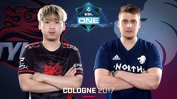 CS:GO - Tyloo vs. North [Inferno] - Swiss Round 2 - ESL One Cologne 2017